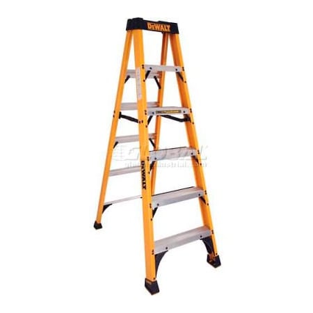 Louisville DeWalt 6' Type 1A Fiberglass Step Ladder - DXL3010-06